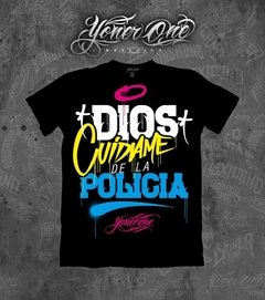 Remera Yoner One Dios Policía