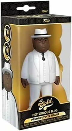 Figura Muñeco Funko POP Pop! Vinyl Gold: Biggie Smalls - White Suit 5"