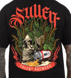 REMERA SULLEN CLOTHING BARLEY SKULL STANDARD TEE - comprar online