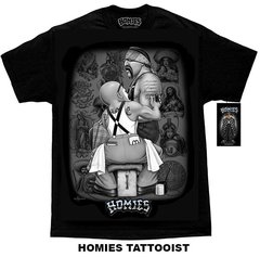 Remera DGA David Gonzales Art Homies Signature Tattooistl Men's Tee