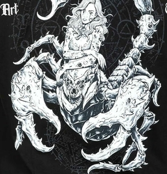 Remera Sullen Art Collective NIGHTMARE COLLECTION SCORPION Tee en internet