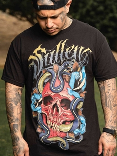 Remera Sullen Clothing RED SKULL STANDARD - Travel Store 420