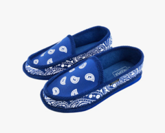 Pantuflas Trooper America Shoes Bandana Azul KS-002 ROYAL en internet