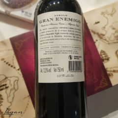 El Gran Enemigo Cabernet Franc AGRELO 750cc - comprar online