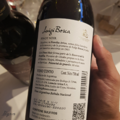 Luigi Bosca Pinot Noir 750cc - comprar online
