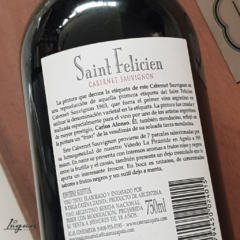 Saint Felicient Cabernet Sauvignon 750cc - comprar online