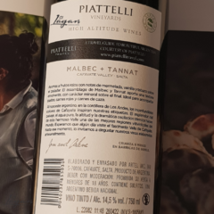 Piattelli Reserva Malbec - Tannat 750cc - comprar online