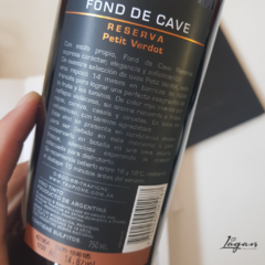 Fond De Cave Reserva Petit Verdot 750cc Bodega Trapiche - comprar online