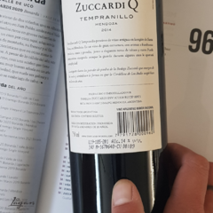 Zuccardi Q Tempranillo 2014 750cc en internet