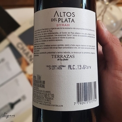 Altos del plata Syrah 750cc - comprar online