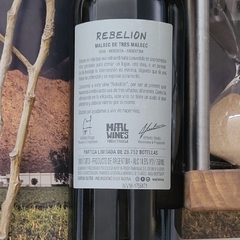 Rebelion Blend de Malbec 750cc Bodega Maal - comprar online