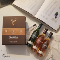 Estuche Glenfiddich por 3 botellas añadas 12 / 15 / 18