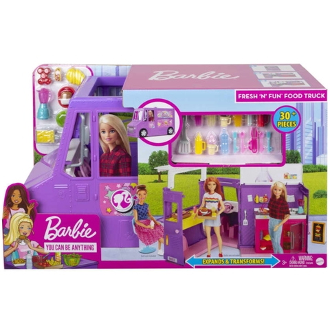 Vehiculo Food Truck De Barbie - Mattel