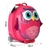 Mochila Rígida 14" Carro "Búho Rosa" - comprar online