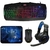 Combo Teclado & Mouse & Auricular & Pad Mouse Gaming Gtc