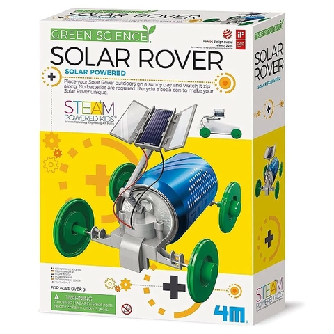 Solar Rover Con Panel Solar 4M Green Science