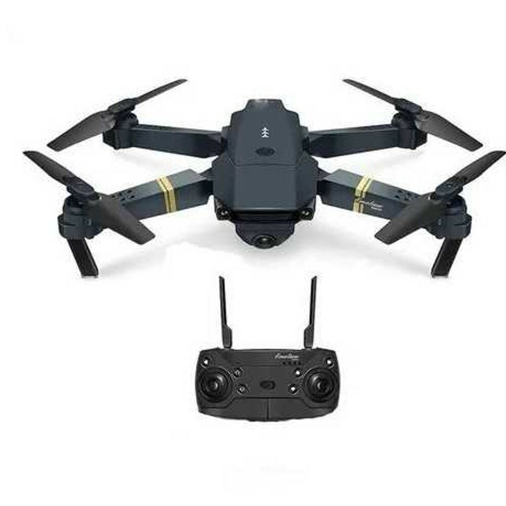 Mini Drone E58 Plegable Con Camara Hd Wifi Altitud App Para Celular Y Control Shine