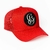 Boné ChoraBoy - Aba Curva Trucker - Premium - Vermelho - REF25 - CHORABOY