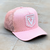 BONÉ ABA CURVA TRUCKER VEM TRANQUILO - ROSA - VT01 - comprar online