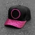 BONÉ ABA CURVA TRUCKER CHORABOY - PRETO E ROSA BRILHANTE - BN229 - comprar online