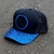 BONÉ ABA CURVA TRUCKER CHORABOY - PRETO E AZUL BRILHANTE - BN224