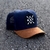 BONÉ ABA CURVA TRUCKER CHORABOY - AZUL MARINHO E CARAMELO - BN567 - loja online