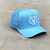 BONÉ ABA CURVA TRUCKER VEM TRANQUILO - AZUL BEBE - VT13 - loja online