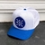 BONÉ ABA CURVA TRUCKER CHORABOY - BRANCO E AZUL - BN23 - comprar online