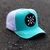 BONÉ ABA CURVA TRUCKER CHORABOY - TIFFANY E BRANCO - BN568 - loja online