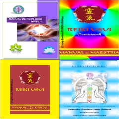 Pack de 7 Libros sobre Reiki Usui en formato DIGITAL.