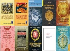 Combo 10 Libros de Astrologia Medica y Esoterica Envio Gratis Via Email