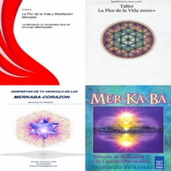 Pack de 5 Libros sobre Merkaba en formato DIGITAL