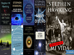 Pack de 12 libros de Stephen Hawking en formato DIGITAL.