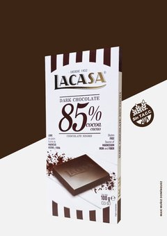 Chocolate Español Amargo 85% Lacasa Tableta 100 g