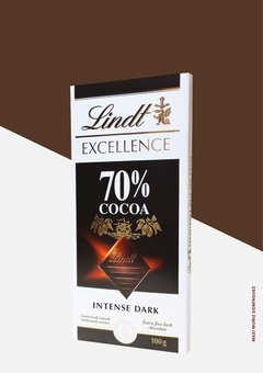 Chocolate Suizo Amargo 70% Lindt Excellence Tableta 100 g