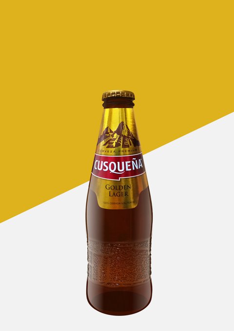 Cerveza Rubia Peruana Cusqueña Botella 330 cc