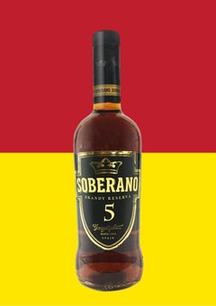 Brandy Soberano 5 años 750 cc (España)