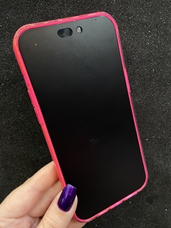 Case Barbie Glitter - iPhone 14 Pro Max - Pink na internet