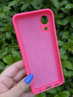 Case Veludo - Samsung A03 Core - Com proteção na câmera - Pink - comprar online