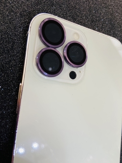 Protetor de câmera Metálico - iPhone 13 Pro Max - Roxo - comprar online
