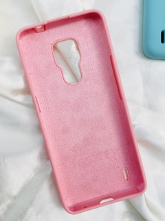 Silicone Case - Motorola E7 - Rosa Bebê - comprar online