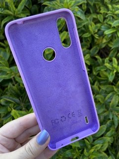 Silicone Case - Motorola E7 Power - Lilás - comprar online