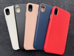 Case Couro com detalhes rose - iPhone Xs Max
