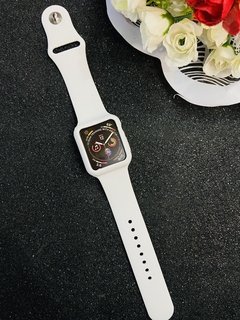 Kit Pulseira + Case - Apple Watch 38 mm - Cachorro Alpha