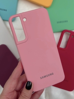 Silicone Case - Samsung S22 Plus - Rosa Bebê