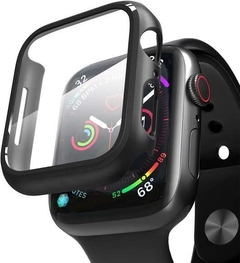 Case Bumper Vidro - Apple Watch 41 mm - Preto