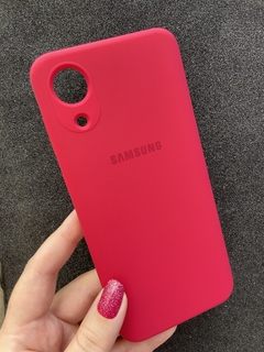 Silicone Case - Samsung A03 Core - Bordô