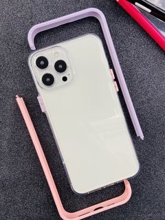 Case 2 em 1 - iPhone 13 Pro Max - Rosa Bebê - comprar online