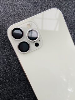 Protetor de câmera Metálico - iPhone 13 Pro Max - Prata
