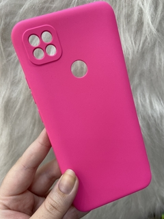Case Veludo - Xiaomi Redmi 9C - Com Proteção Na Câmera - Pink